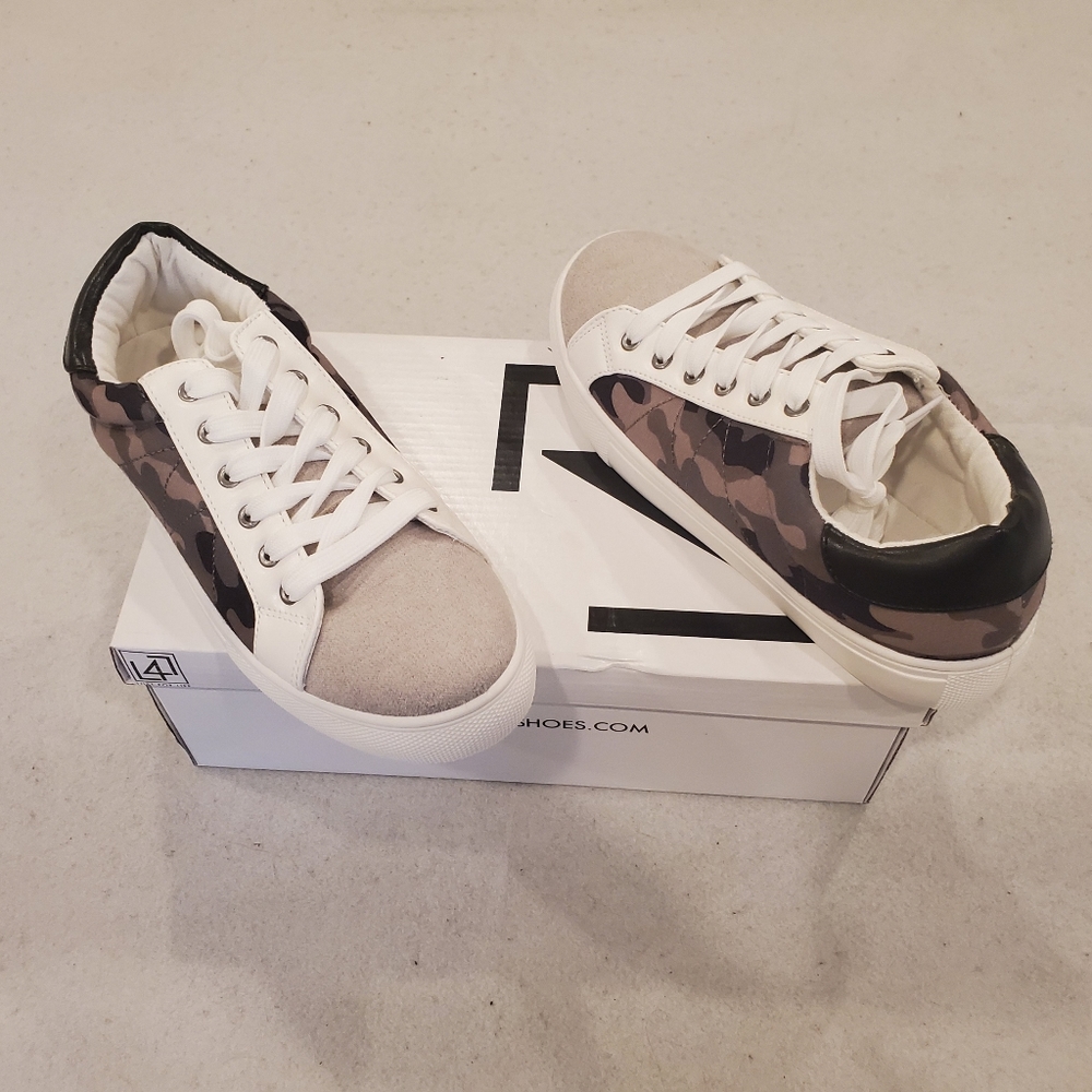 Lust for Life Fashion Sneakers Camo Lace Leather - Picture 11 of 11